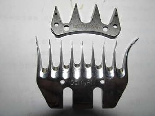 Sheep Shear Clipper Comb Blade Cutters (9 Curved Tooth Blade) in