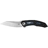 Zero Tolerance Original 0762, CPM 20CV Reverse Tanto Pocketknife, 3.4-in. Blade, Manual KVT Ball Bearings Opening, Sub Frame 