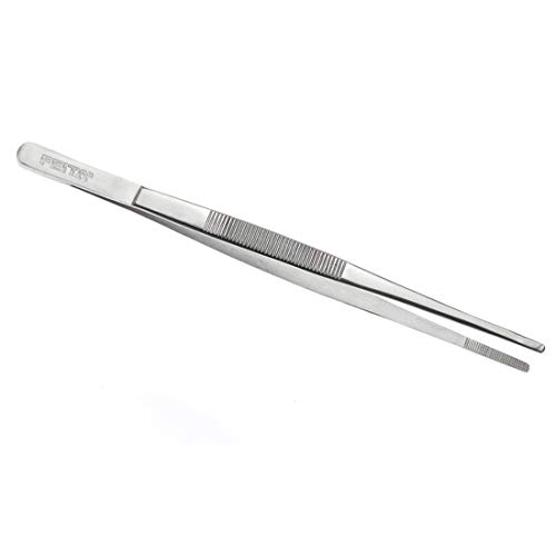 FEITA Extra-Long 15-Inch Tweezer Tongs Stainless Steel - Mega Reptile Feeding Tweezers