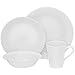 Corelle 16-Piece Embossed Bella Faenza Dinnerware Set