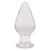 Epichao Huge Head Glass Butt Plug Crystal Anal Plug Bum Plug Bomb Plug Anal Trainer Anal Expander Training Sex Toy (2.95