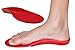 Red Orthotic Sports Insole by KidSole - Lightweight Soft & Sturdy Orthotic Technology for Active Children with Flat Feet and Other Arch Support Problems (US Kids Sizes 2-3.5 (22 CM))