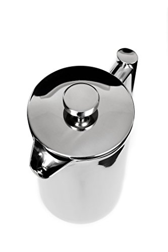 Secura Stainless Steel French Press Coffee Maker 18/10 Bonus Stainless Steel Screen (1000ML)