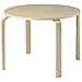 ECR4Kids Bentwood Round Table and Stool Set, Kids Furniture, Assorted, 5-Piece