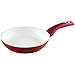 Bialetti Aeternum 10 Piece Nonstick Cookware Set, Ceramic Interior, Red
