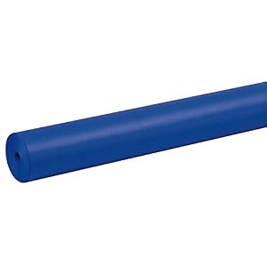 Image of ArtKraft Duo-Finish Paper Roll P67204, 4-feet by 200-feet, Royal Blue, 1 Roll