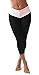 Black & Light Pink Capri Legging Women’s Leggings Internal Body Shaper