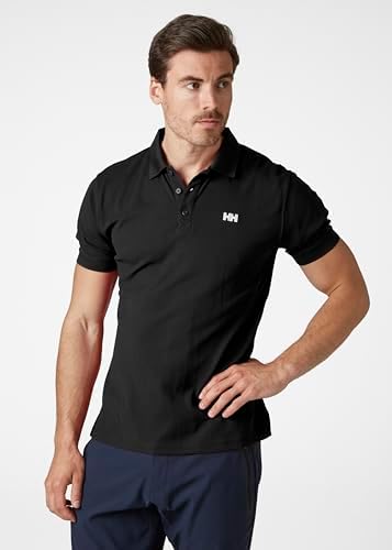 Herren Driftline Poloshirt, 990 Black, L EU