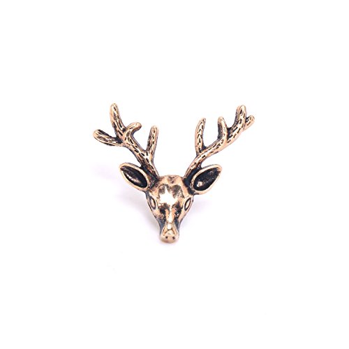 The ideal company men s copper deer head lapel pin one …