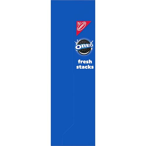 OREO FRESH STACKS CHOCOLATE SANDWICH COOKIES, BULK TRAVEL SNACKS, 6 BOXES (24 MULTI SNACK PACKS)