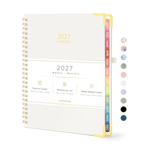Forvencer 2027 Planner Weekly Monthly Hardcover