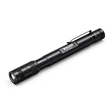 Anker Rechargeable Bolder P2 LED Pen Flashlight, 120 Lumens, IPX5 Water-Resistant, 900mAh NiMH Battery &times;2 Included, 2 Modes (High Beam, Low Beam)