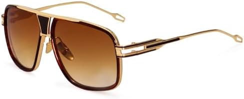 Amazon.com: TOMS Unisex Hudson Pilot Sunglasses in Shiny  display picture 1