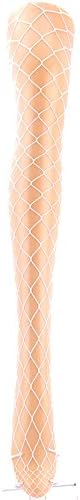 Women's Sexy Net Large Mesh Pantyhose (White)