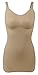 iloveSIA 2-Pack Seamless Nursing Cami Tank Top – Built-in Maternity Bra, Adjustable Straps, Soft Cotton for Comfortable Breastfeeding, Ideal for Pregnancy & Postpartum Black+Nude Size XL