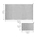 wolfyok 2 Pack Microfiber Travel Sports Towel XL Ultra Absorbent and Quick Drying Swimming Towel (58