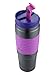 bubba HT Insulated Stainless Steel Tumbler with Grip, 26 oz., Gunmetal with Paradise Purple