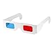 uxcell Red-Blue Cardboard Glasses White Frame 3D Paper Glasses Anaglyph Cardboard for Red and Blue Format Movie/Picture 5pcsthumb 4