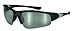 SSP Eyewear 1.50 Bifocal/Reader Safety Glasses with Black Frames and Mirrored Lenses, ENTIAT 1.5 BLK M,Black - Mirrored