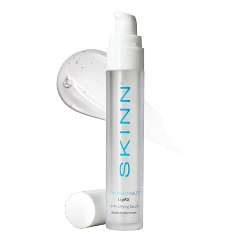 SKINN Lip Amplifying Serum, Lip6X with Peptides - Deep Moisturizing Serum Plumps, Hydrates & Smooths Lips & Boosts Collagen Production - Lip Care Products for Women