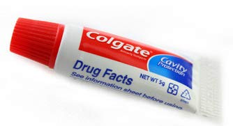 Colgate MINI Toothpaste - Cavity Protection Toothpaste ONE TUBE TRAVEL miniature POCKET SIZE 5g