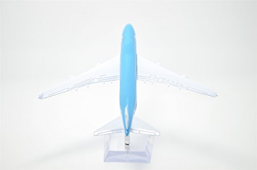 TANG DYNASTY(TM) 1:400 16cm Boeing B747-400 KLM Metal Airplane Model Plane Toy Plane Model