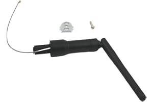 HAOMSJ Spektrum DX8/DX6i/DX7 Replacement Antenna - High Gain 2.4GHz SMA Terminal Connector for HobbyKing ORX, T-SIX, JR Propo Radios (Easy Install, Durable Aerial)