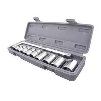 Generic RE-0066 Keshav Carbon 10-Pieces Socket Set