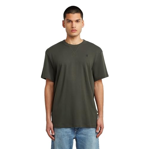 G-STAR Camiseta Nifous para Hombre, Gris Asfalt D24449-d976-995, XXL