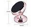 Cell Phone Holder Magnetic Mount for Car, Steady Dashboard Tablet Magnet Car Mount Stands Stick on Dash for iPhone 7 Plus 6s 6 5S SE 5, Galaxy S8 Plus S7 S6 Edge Plus - Rose Gold