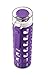 Ello Syndicate Glass Water Bottle with One-Touch Flip Lid, Grape