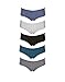 Emprella Womens Underwear Boyshort Panties Cotton/Spandex - 5 Pack Colors and Patterns May Vary (X-Large, Assorted)