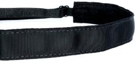 Adjustable Non-Slip Fitness Headband in Plain Jane - Black