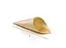 Restaurantware 5 Inch Food Cones 200 Sustainalbe Serving Cones - Durable For Appetizers And Charcuterie Pinewood Disposable Cones Holds Wedding Confetti And Petals