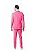 Men’s Solid Color Bachelor Crazy Party Costume Suit, Includes Jacket, Pants and a Matching Tie