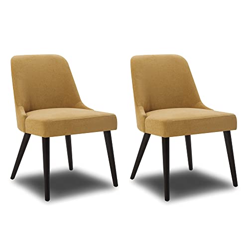 CHITA MidCentury Modern Dining Chair, Upholstered Fabric Accent Chair