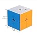 D-FantiX YJ MGC 2x2 Speed Cube Stickerless YJ MGC Magnetic 2x2x2 Puzzle Cube Toy