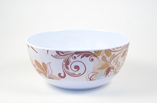 Plastic Cereal Bowl also for Soup Rice Ice Cream Snacks Dessert Salad Candy 5.75 inch x 2.5 inches Melamine