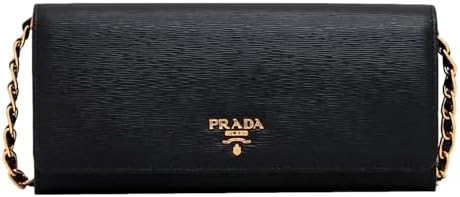 Prada Women's Navy Blue Vitello Phenix Leather Crossbody 1BH079