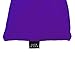 Eye Pillow Vacation Organic Flax Seed Filled, Microwavable Unscented Eye Pillow - Royal Purple