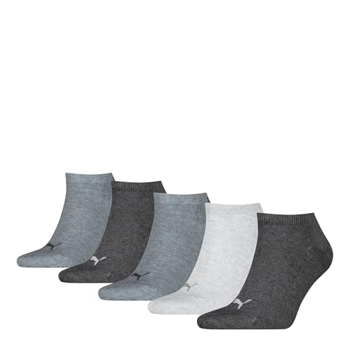Unisex Plain Sneaker, Anthraci/l Mel Grey/m Mel Grey - New, 39-42 EU