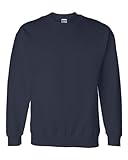 Gildan Dryblend Adult Crew Neck Sweatshirt, Nvy, XXX-Large