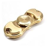 Bekhic Pro Hand Spinner High Speed Brass Metal EDC Fidget Toys Relieving, Perfect For ADD, ADHD, Anxiety, and Autism Adult Children (Golden)