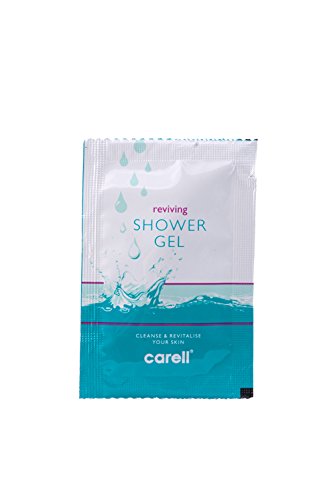 Clinell Skin Shower Gel Sachets, 7ml Pack of 100, Green Tea Fragranced Shower Gel