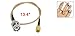 uxcell 13.4 Inch SMA Male to BNC Male Antenna Coax Pigtail Cable