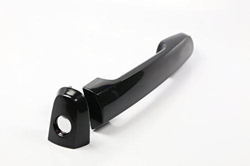 Performance PFM-469033 Smooth Black Front Right w/Keyhole Passenger Side Exterior Outside Door Handle for Various Toyota Models