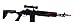 Super Action Toy Gun M14 Sniper Rifle w/Lights, Sounds, Scope Attachment, Vibrating Recoil Action, Ultraviolet Blue Light Piece, Extending Stock Attachment