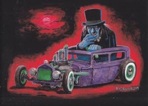 Ben Von Strawn Drag After Midnight Collectible Fridge Magnet