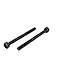 M4 x 50mm 12.9 Alloy Steel Hex Socket Head Cap Screws Bolt Black 20pcs