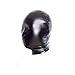 LUOEM Full Face Blindfold Mask Breathable Face Cover Mask Adult Cosplay Costume Hood Women Headgear (Black)